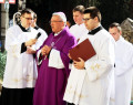 A felújított Kisbéri Római Katolikus Plébánia megáldása és ünnepélyes átadása