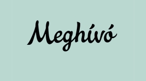 Hánta Bizottság soron következő ülésének meghívója