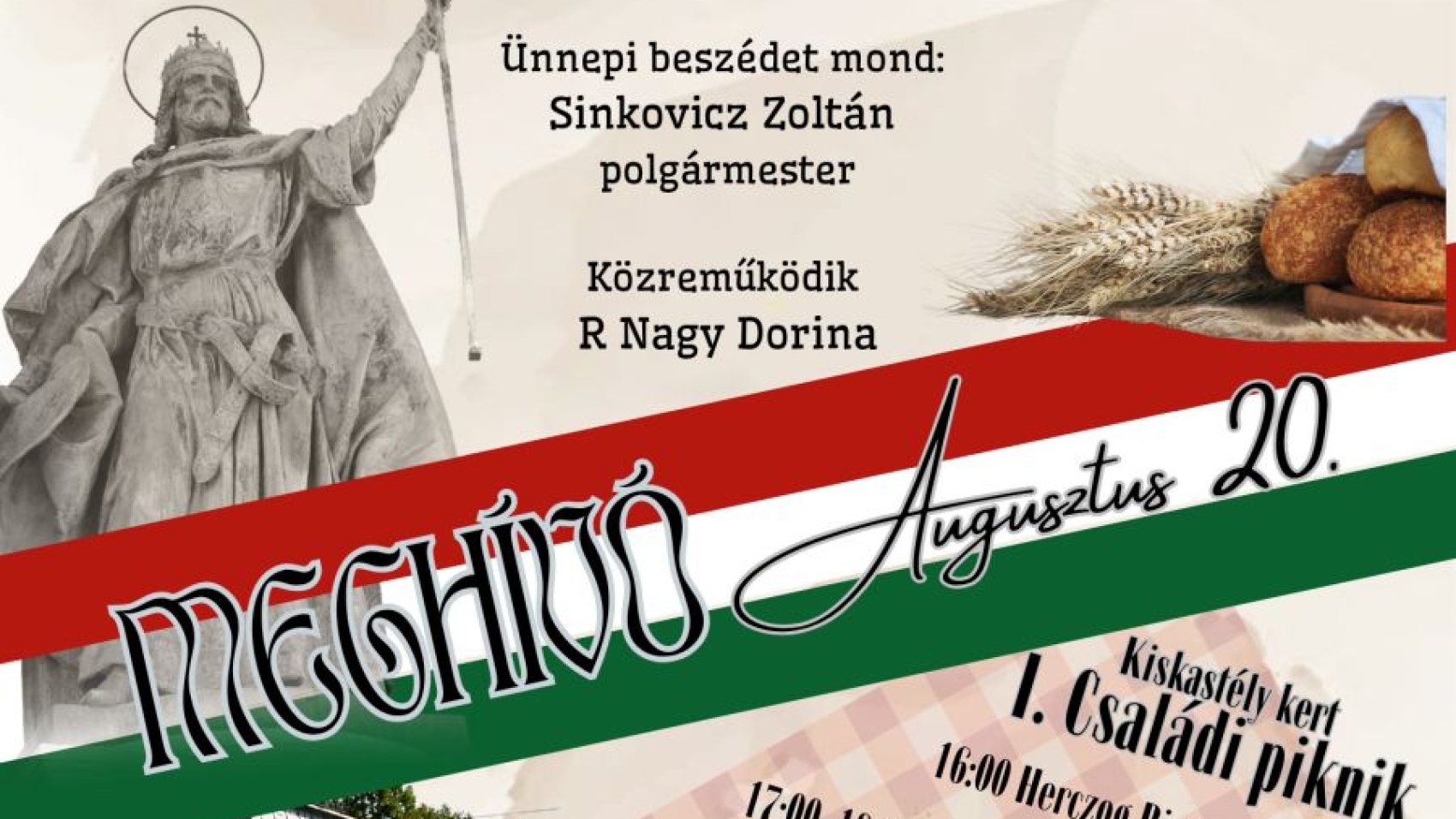 Augusztus 20. Plakát