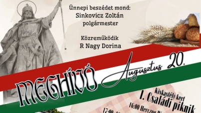 Augusztus 20. Plakát