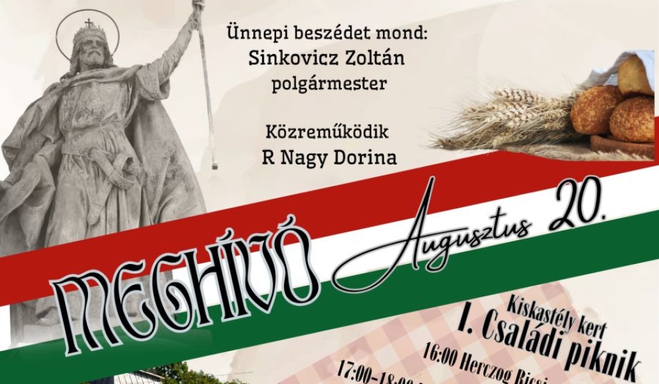 Augusztus 20. Plakát