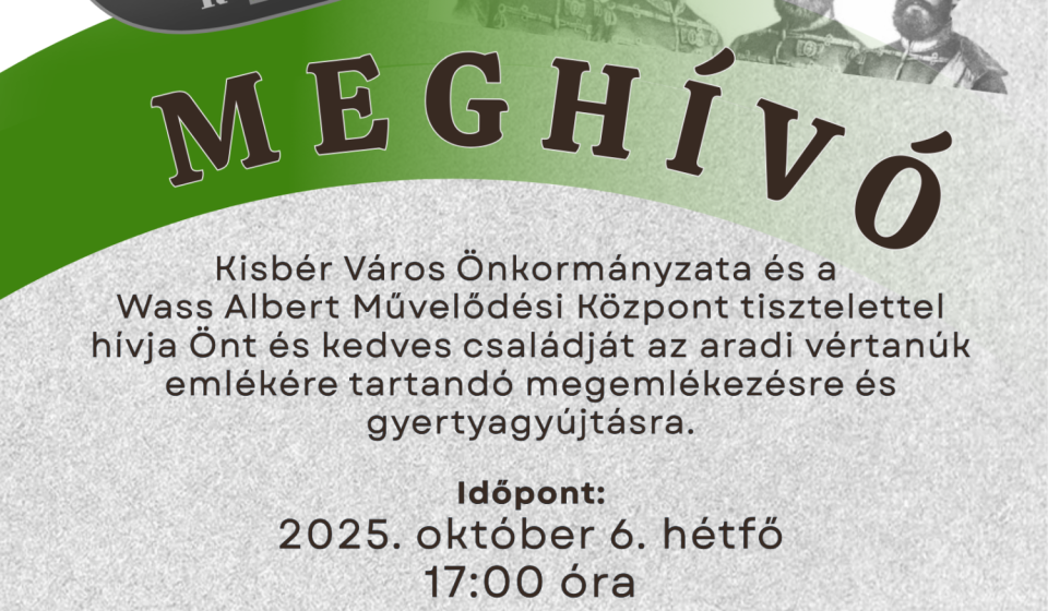 Október 6 plakát